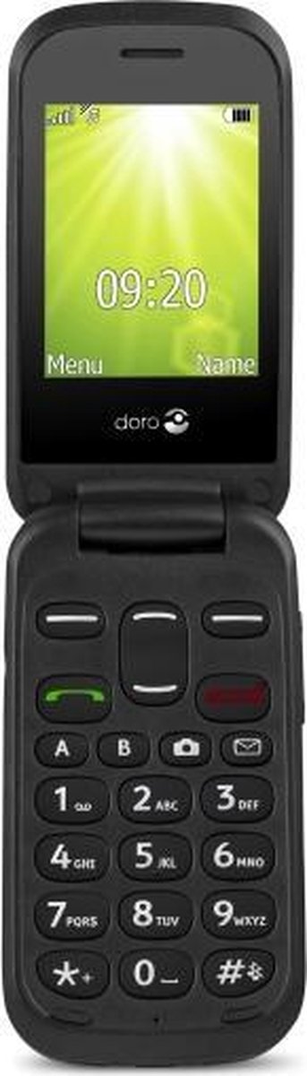 Doro 2404 100 g - Zwart