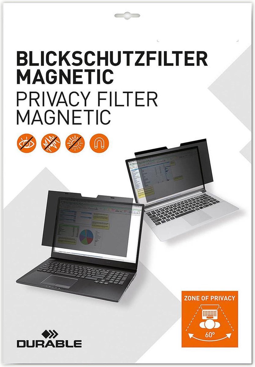 Durable Blickschutz MacBook Pro 16 MAGNETIC anthrazit 515757