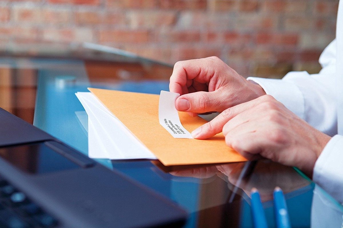 Dymo adres-etiketten 28 x 89 mm wit 1x 130