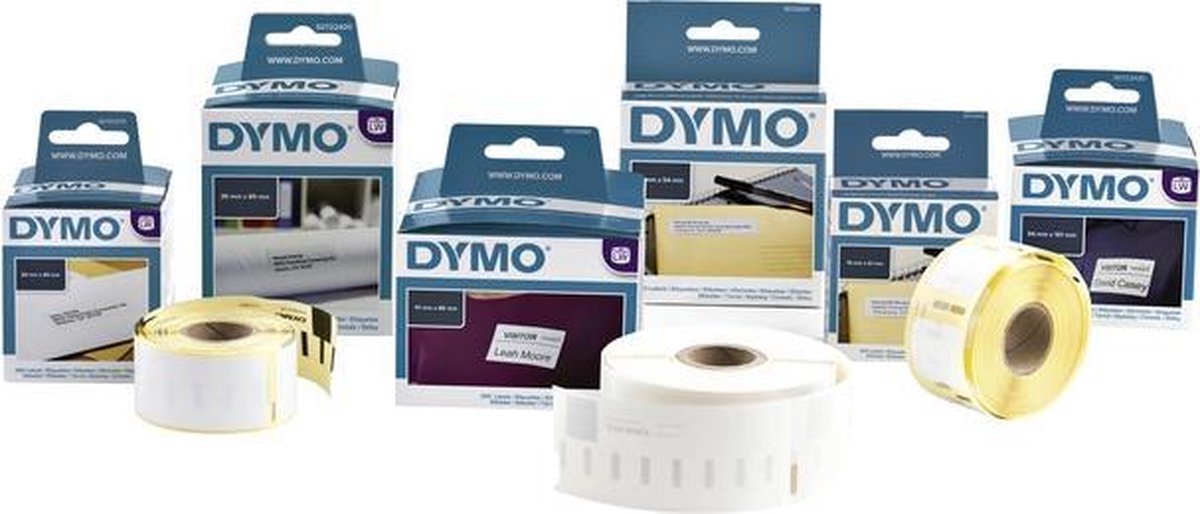 Dymo adres-etiketten 28 x 89 mm wit 1x 130