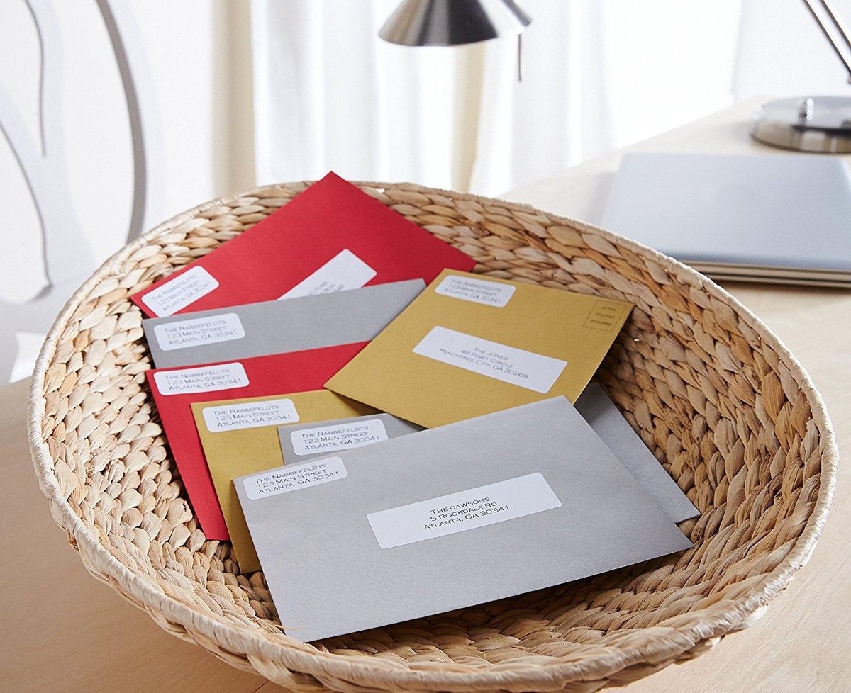 Dymo adres-etiketten groot 36 x 89 mm wit 1x 260