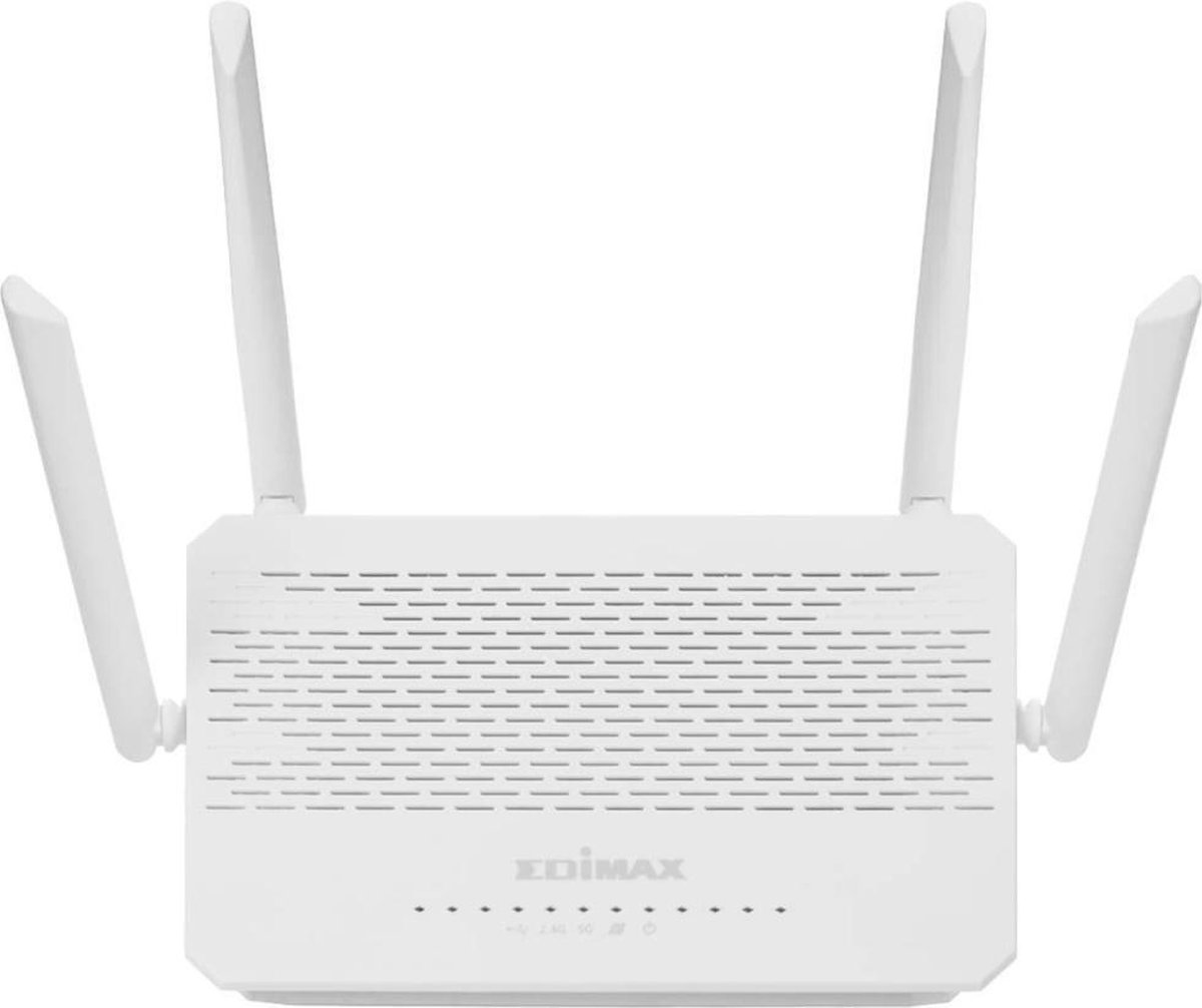 Edimax BR-6478AC V3 draadloze router Dual-band (2.4 GHz / 5 GHz) Gigabit Ethernet - Wit