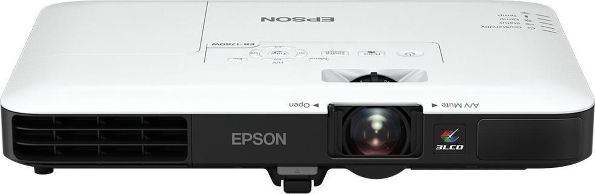 Epson EB-1780W 3000ANSI lumens 3LCD WXGA (1280x800),Wit Desktopprojector - Negro