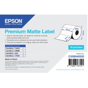 Epson C33S045532 printeretiket