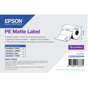 Epson C33S045549 printeretiket