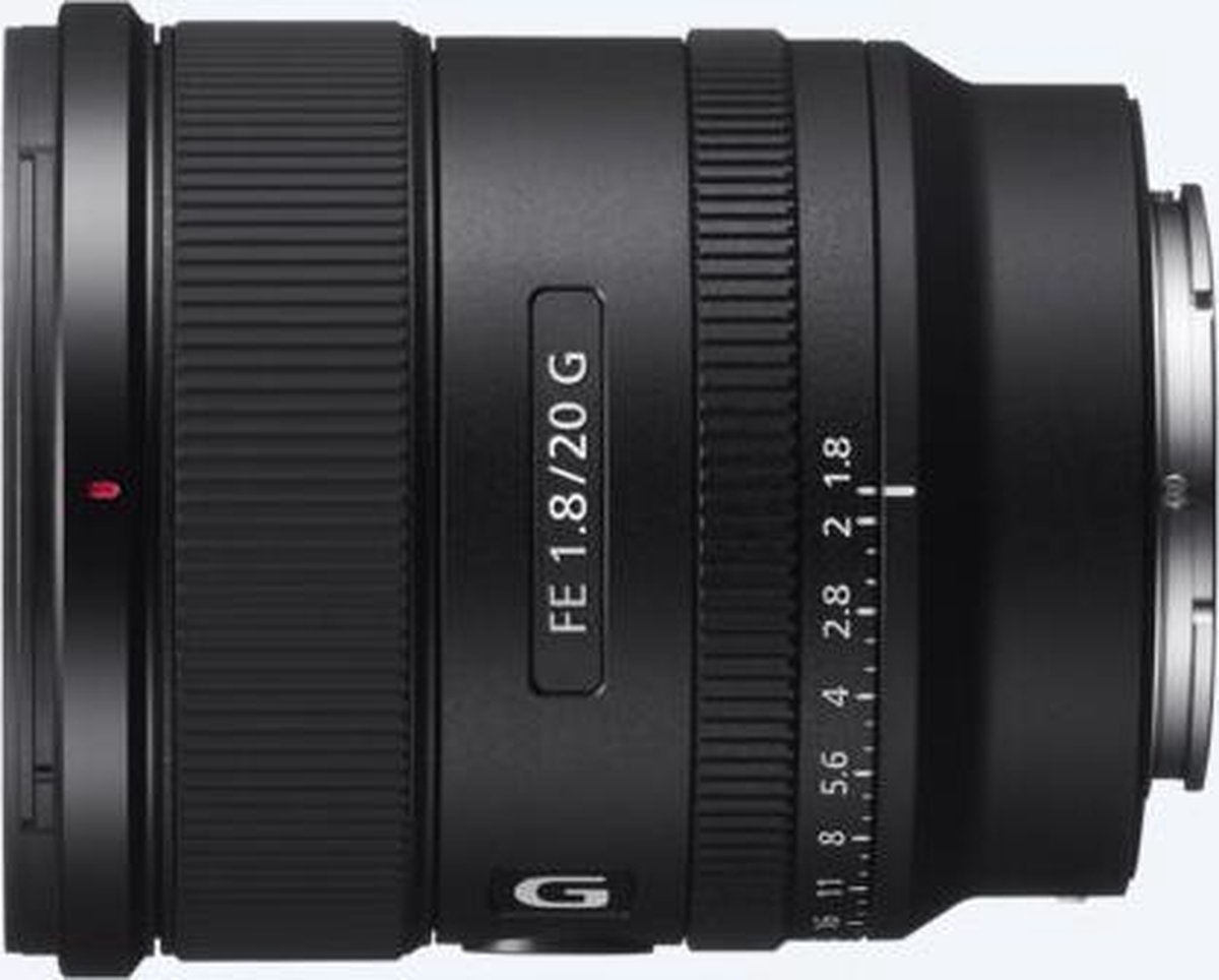 Sony - Objetivo FE Lens 20 Mm F1,8 G SEL20F18G Negro