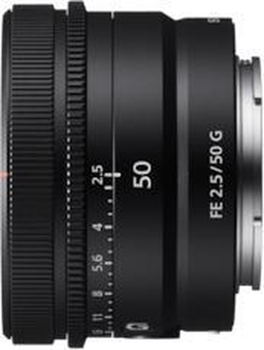 Sony - Objetivo SEL50F25G 50mm F2.5 Premium G Full Frame Gran Angular Focal Fija