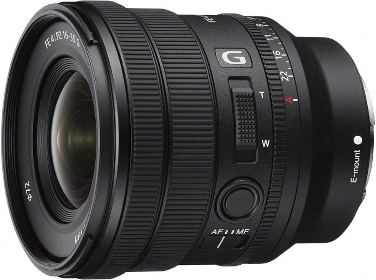 Sony - Objetivo SELP1635G, FE PZ 16-35mm F4 G