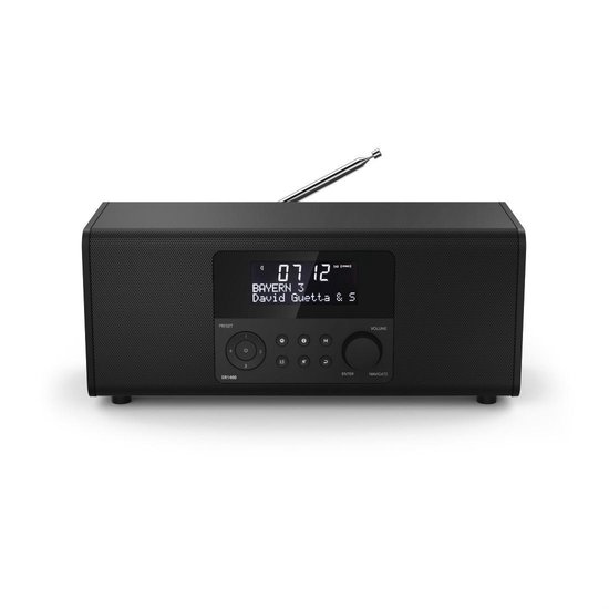 Hama Digitalradio DR1400 FM/DAB/DAB+ - Zwart