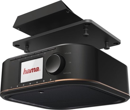 Hama DR350 radio Draagbaar Analoog & digitaal - Negro