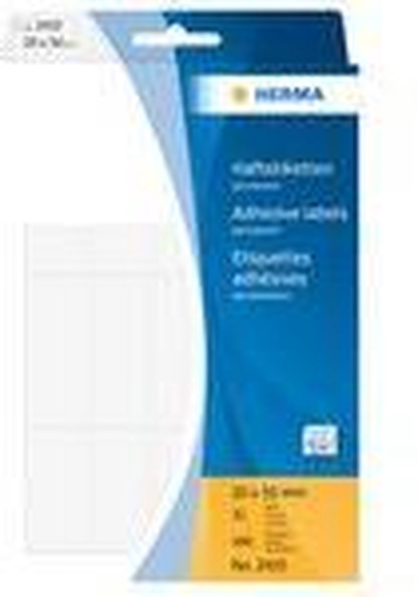 Herma multifunc. etik. wit 20x50 32 vel 111x170 480 stuks 2410