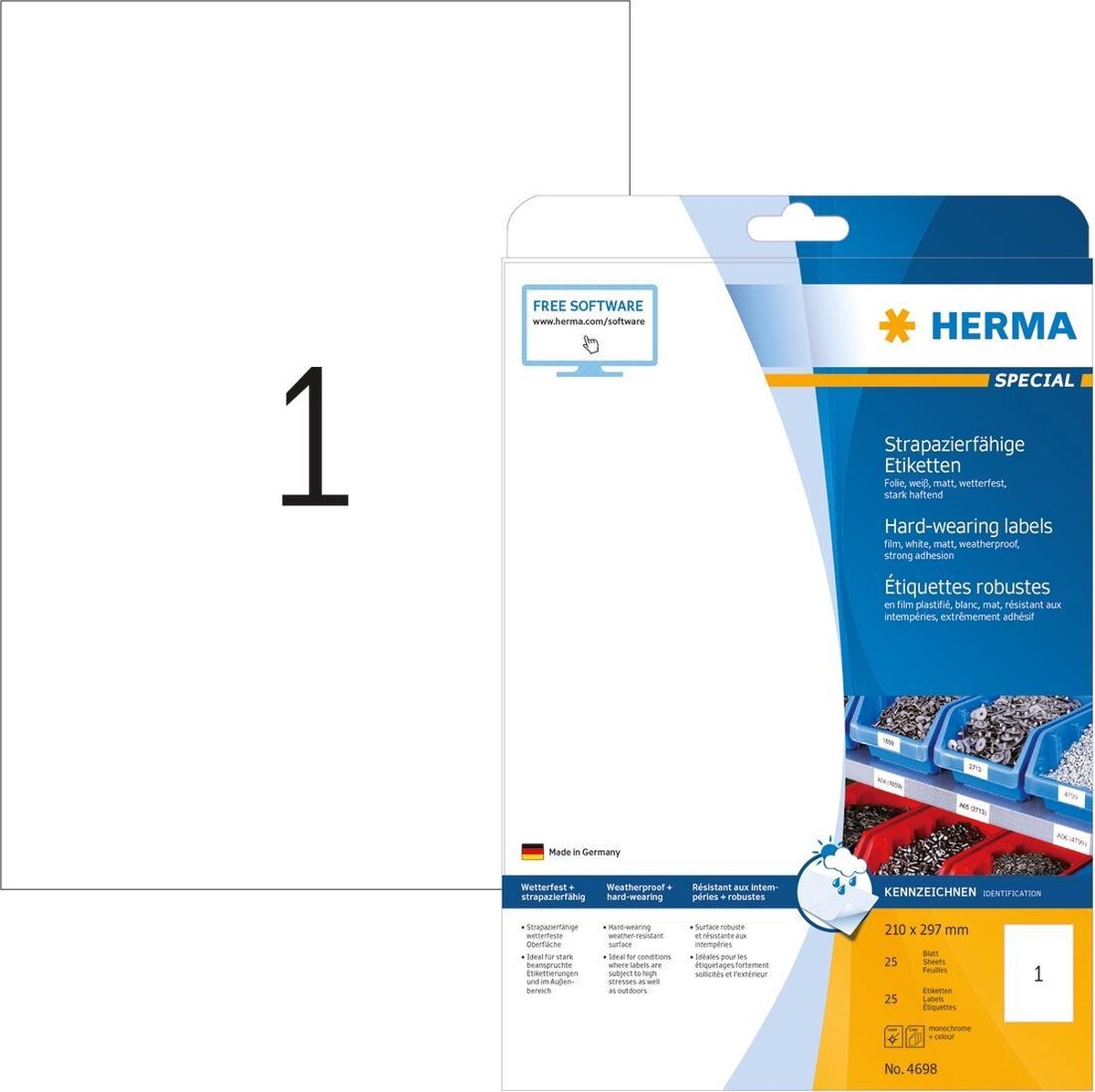 Herma 4698 printeretiket