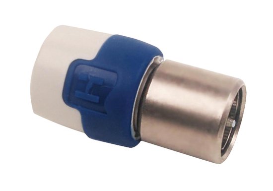 Hirschmann 695021145 coaxconnector - Blauw