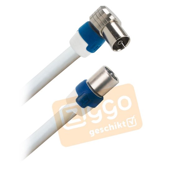 Hirschmann Aansluitset voor IN-HOME CAI versterkers - Wit