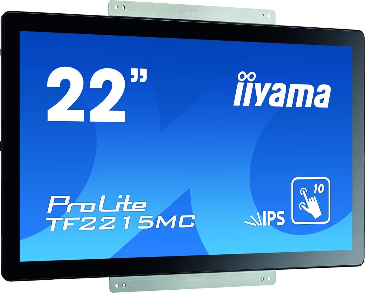 iiyama ProLite TF2215MC-B2 touch screen-monitor 54,6 cm (21.5 ) 1920 x 1080 Pixels Multi-touch - Zwart
