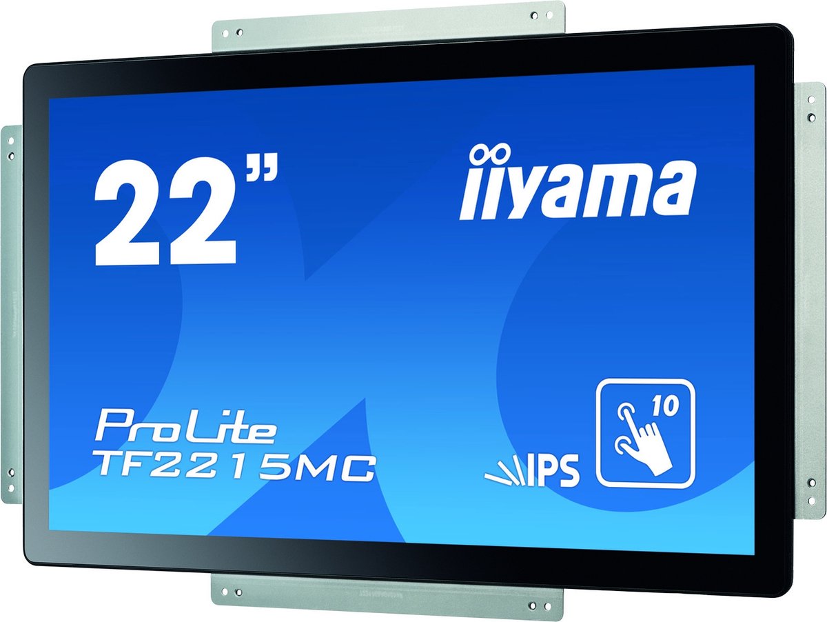 iiyama ProLite TF2215MC-B2 touch screen-monitor 54,6 cm (21.5 ) 1920 x 1080 Pixels Multi-touch - Zwart