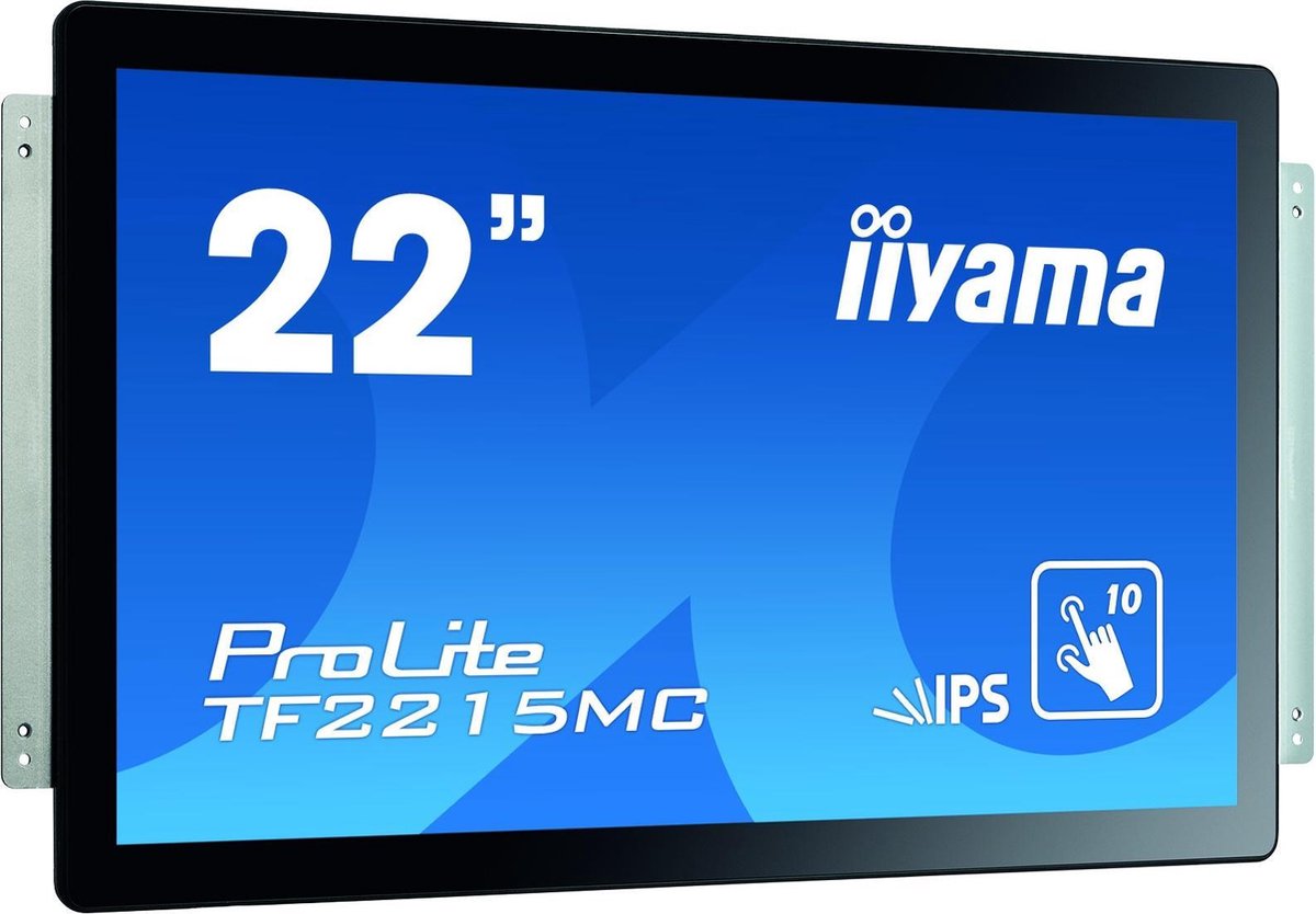 iiyama ProLite TF2215MC-B2 touch screen-monitor 54,6 cm (21.5 ) 1920 x 1080 Pixels Multi-touch - Zwart