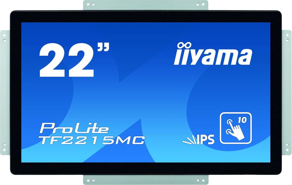 iiyama ProLite TF2215MC-B2 touch screen-monitor 54,6 cm (21.5 ) 1920 x 1080 Pixels Multi-touch - Zwart