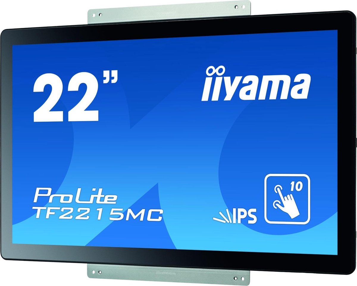 iiyama ProLite TF2215MC-B2 touch screen-monitor 54,6 cm (21.5 ) 1920 x 1080 Pixels Multi-touch - Zwart