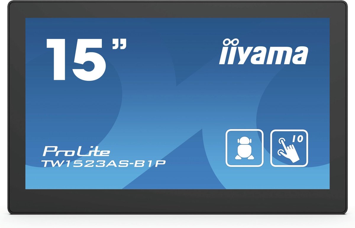 iiyama ProLite TW1523AS-B1P touch screen-monitor