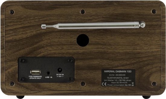 Imperial Telestar DABMAN 100 - Bruin