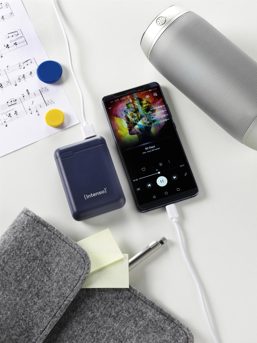 Intenso XS10000 Powerbank 10.000 mAh - Blauw