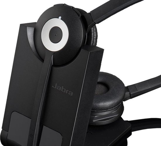Jabra Pro 920 Duo Draadloze Office Headset - Zwart
