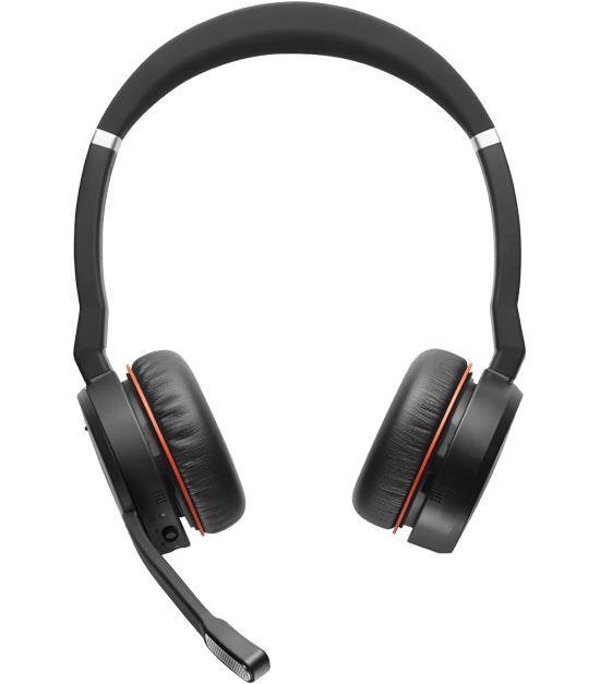 Jabra Evolve 75 UC Stereo Draadloze Office Headset - Zwart