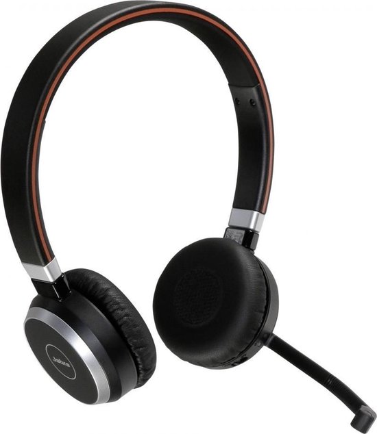 Jabra Evolve 65 UC Stereo Draadloze Office Headset - Negro