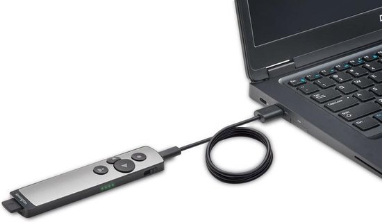 Kensington K75241EU Draadloze presenter RF Zwart, - Silver