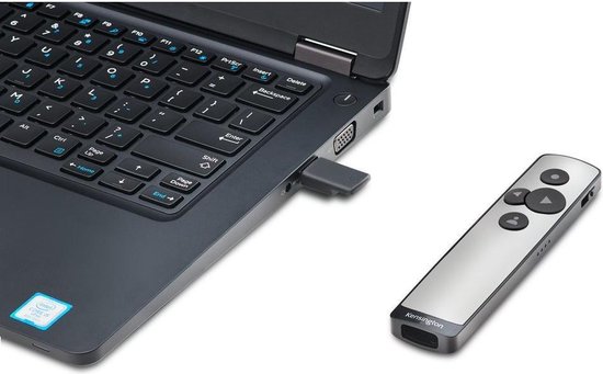 Kensington K75241EU Draadloze presenter RF Zwart, - Silver