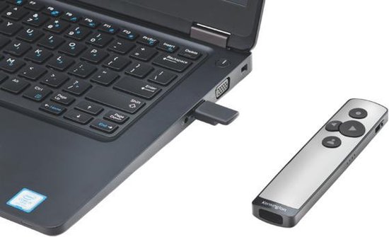 Kensington K75241EU Draadloze presenter RF Zwart, - Silver