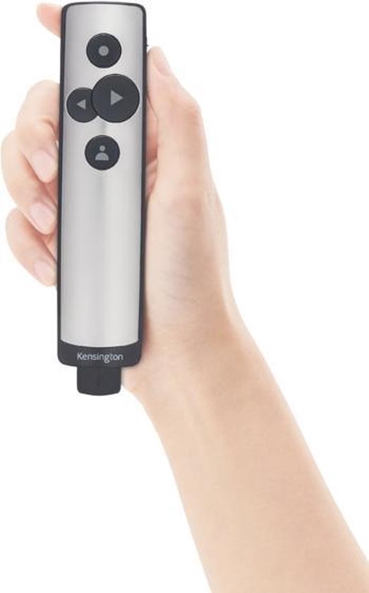 Kensington K75241EU Draadloze presenter RF Zwart, - Silver