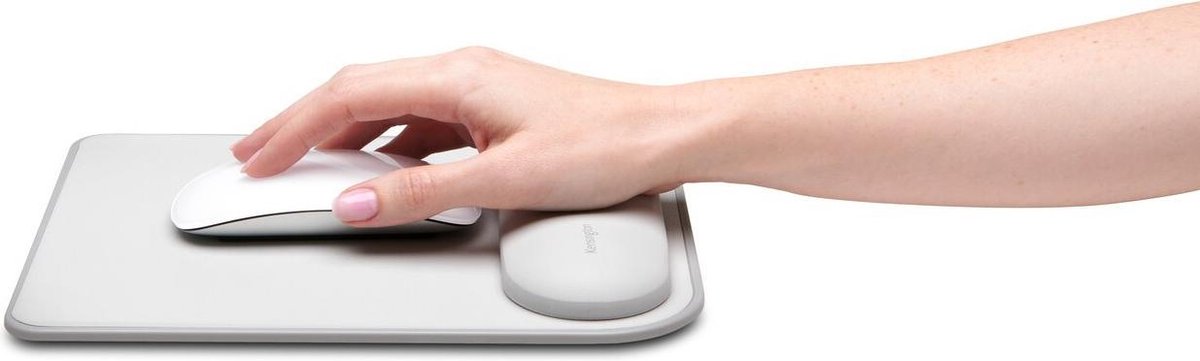 Kensington ErgoSoft Muismat met Polssteun - Grijs