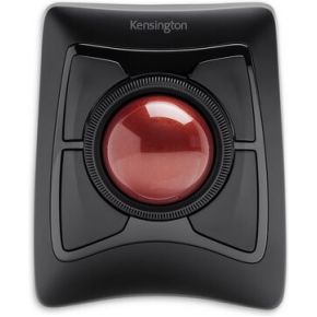 Kensington Wireless Trackball Bluetooth+USB Trackball Ambidextrous - Zwart