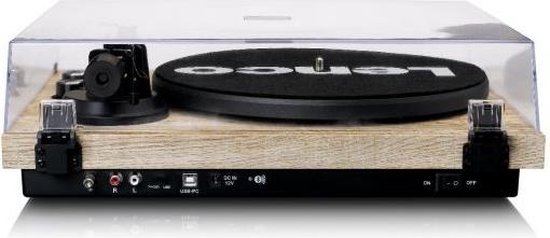 Lenco LBT-188 Draaitafel met riemaandrijving - Bruin