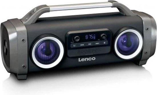 Lenco SPR-100 schwarz - Zwart