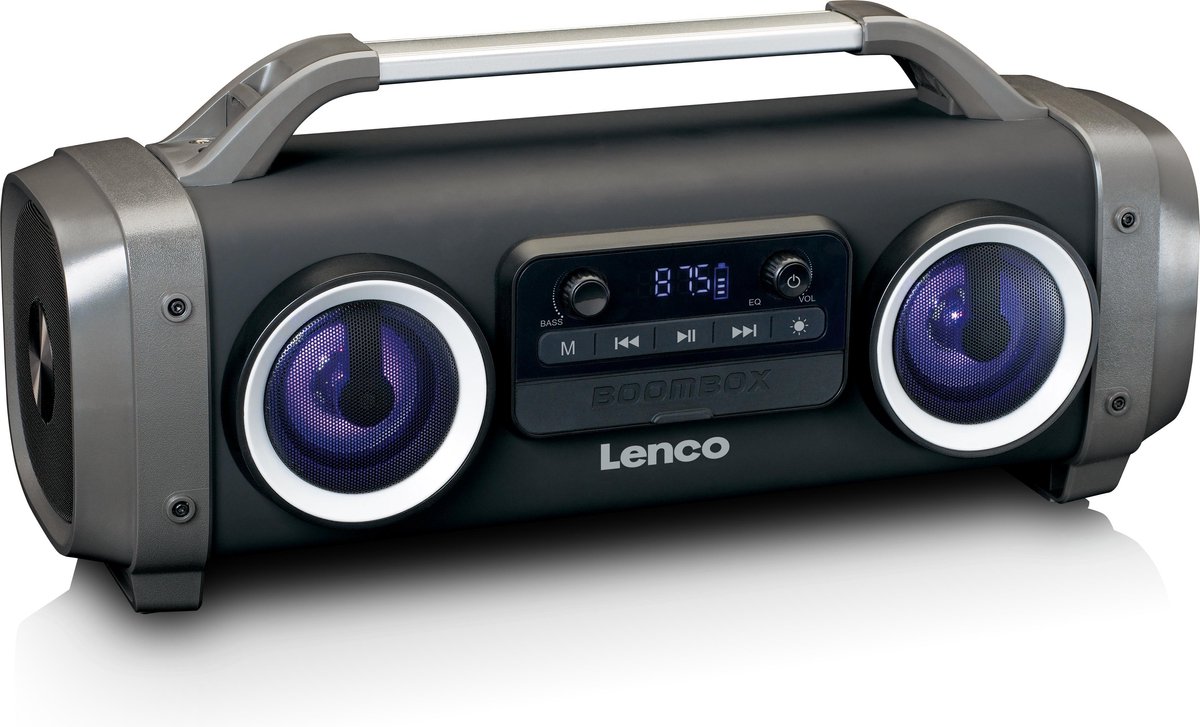 Lenco SPR-100 schwarz - Zwart