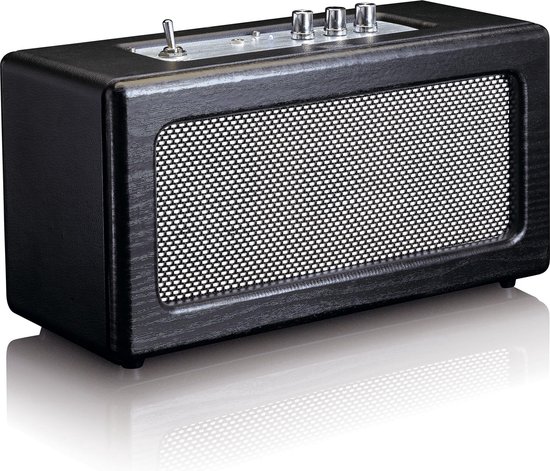 Lenco BT-300 Bluetooth Speaker in - Zwart