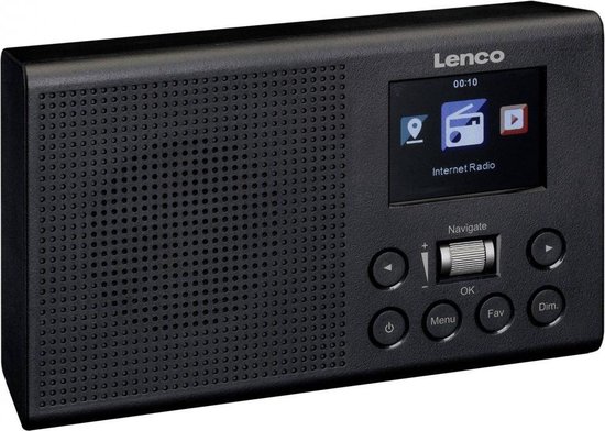 Lenco DIR-60 radio Internet - Zwart