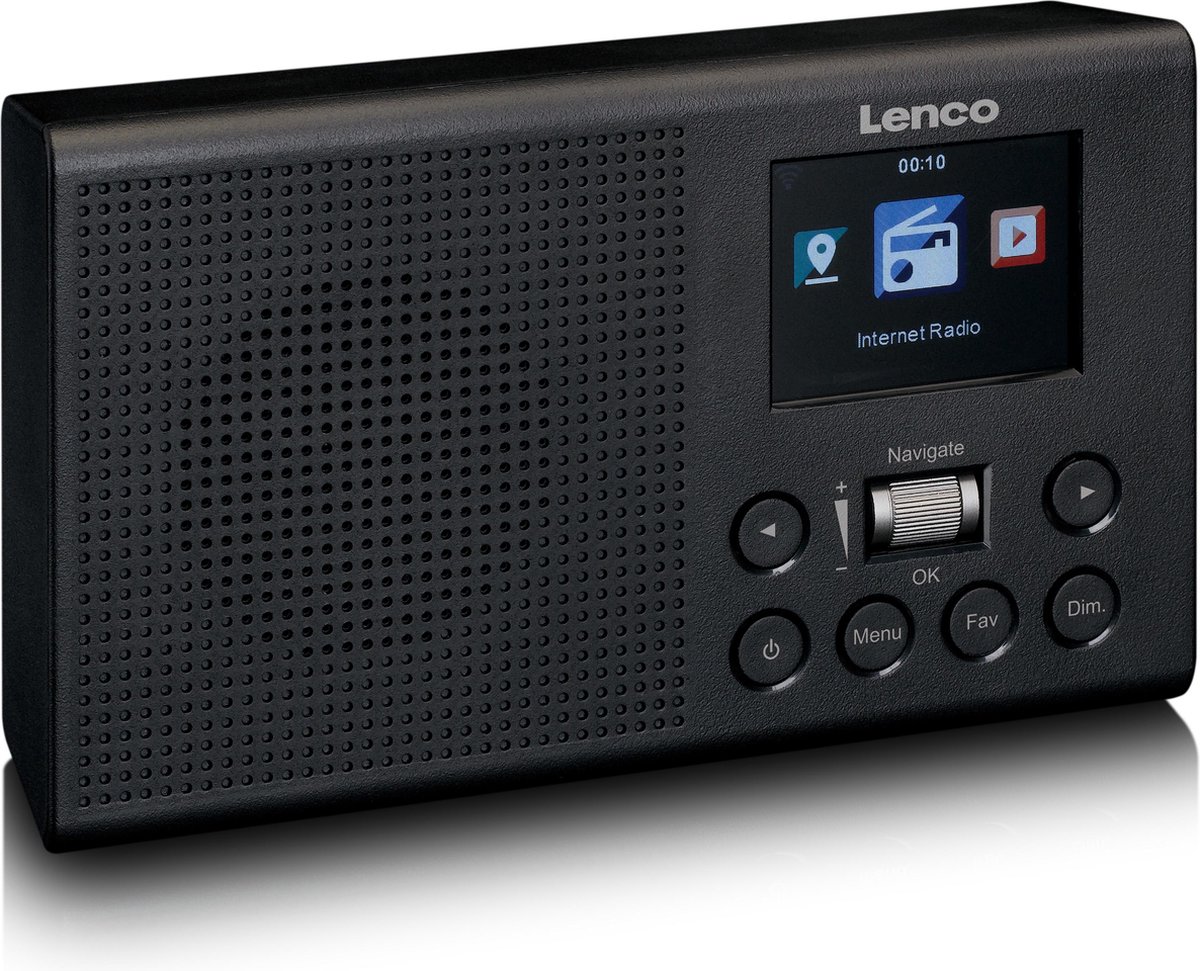 Lenco DIR-60 radio Internet - Zwart