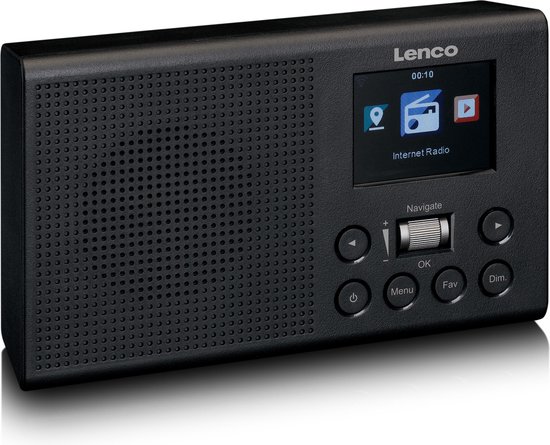 Lenco DIR-60 radio Internet - Zwart