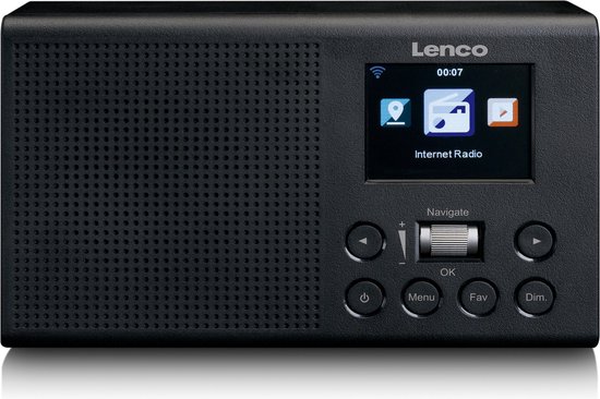 Lenco DIR-60 radio Internet - Zwart