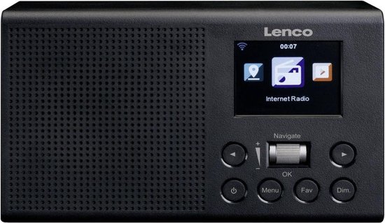 Lenco DIR-60 radio Internet - Zwart