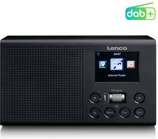 Lenco DIR-60 radio Internet - Zwart