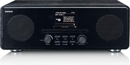 Lenco DIR-260BK - Zwart