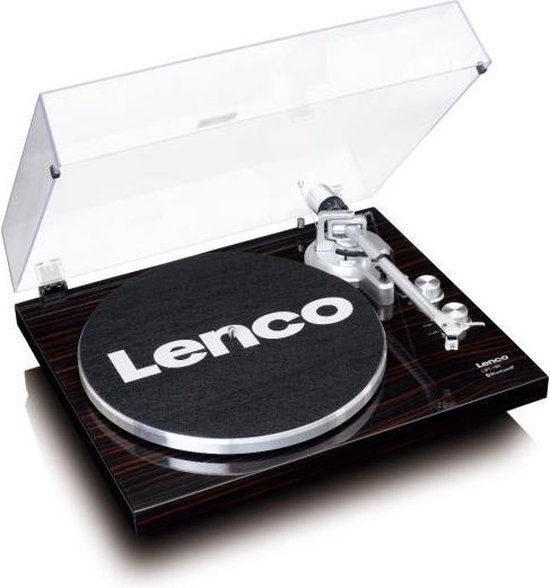 Lenco LBT-188 Draaitafel met riemaandrijving Walnoot - Bruin