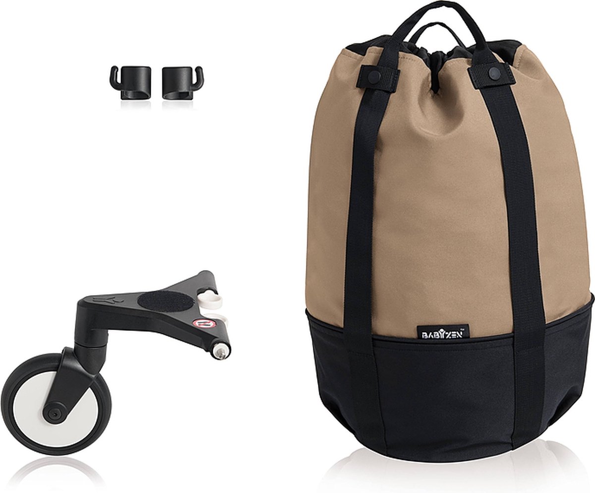 BABYZEN - Bolsa De La Compra Yoyo Bag Para Coche De Paseo Taupé Beige