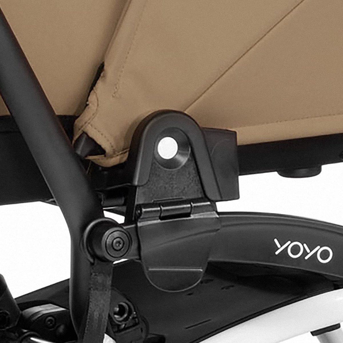 BABYZEN - Adaptadores De Capazo Para Chasis Connect Negro - Zwart