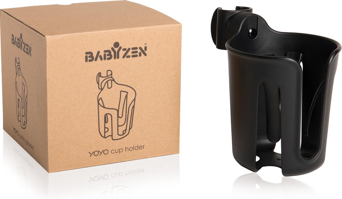 BABYZEN - Portavasos Para Silla De Paseo Yoyo 2 Negro - Zwart